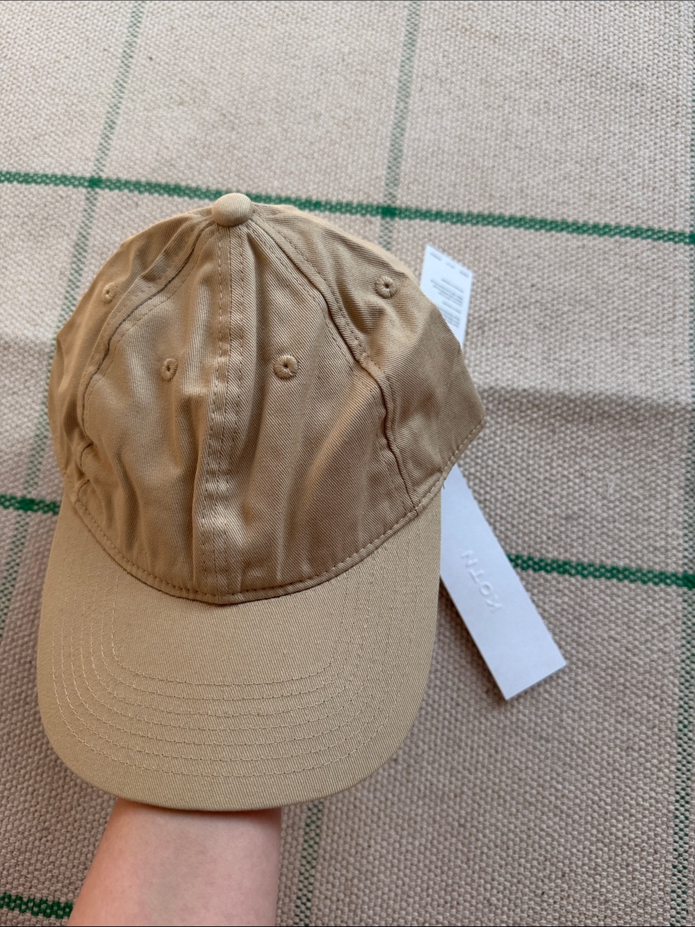 KOTN Tan Field Cap
